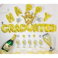 ราคา ลูกโป่งชุด เซท รับปริญญา บัณฑิตน้อย congratulations (13375681181)