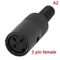 ราคา UNI Hot Sale DIN Plug Socket Connector 3 4 5 6 7 8 PIN Male Female Chassis Cable Mount (10896573595)