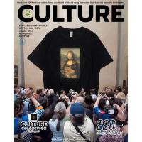 ราคา OK เสื้อยืดคอกลมลายโมนาลิซ่าแมว ผ้าคอตตอนUSA100 OVERSIZE (20907732570)