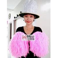 ราคา ราคาส่ง 10 คู่มี 20 อัน สีชมพูด้าน พู่พลาสติกใหญ่ พู่เชียร์กีฬา พู่เชียร์ลีดเดอร์ พู่เชียร์ พู่ กองเชียร์ ปอมปอมเชียร์ กีฬาสี pompom cheer m2 (15446236832)