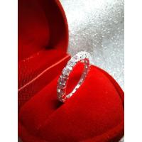 ราคา แหวนเงินแท้ เพชรรัสเซียรอบวง กันภัย ทวีโชค (12184496768)