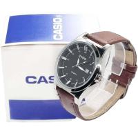 ราคา casio นาฬิกาข้อมือ นาฬิกาคาสิโอ้ สีน้ำตราล casioสายหนัง พร้อมกล่องแบรน นาฬิกาสายหนัง สำหรับผู้หญิงและผู้ชาย RC636 (19616937691)