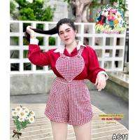 ราคา A611 ร้านนี้ส่งไว เซ็ตเอี๊ยมมินิฮาร์ท ชุดเซ็ตสาวอวบ ชุดสาวอวบอ้วน เสื้อผ้าสาวอวบ ชุดสาวอวบสวยๆ แฟชั่นสาวอวบ (14711161597)