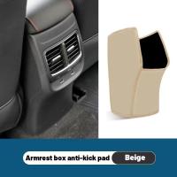 ราคา คุณภาพสูงสำหรับ MG ZS 2019 2020 2021 2022 2023รถยนต์โดยเฉพาะที่วางแขนแผ่นป้องกันการเตะช่องแอร์ด้านหลังไมโครไฟเบอร์หนังแผ่นคลุมป้องกันอุปกรณ์ตกแต่งภายในรถยนต์ (20319409745)