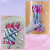 ราคา NAKED4 Kiss Beauty Lip Liner Pencil ดินสอเขียนขอบปาก ลิปไลเนอร์ ติดทน24 ชั่วโมง มีกบเหลาในตัว มี 12สี ให้เลือก (8567953195)