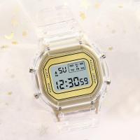 ราคา นาฬิกาข้อมือแฟชั่นสําหรับสตรีสายเข็มขัดหนังสไตล์เกาหลี (20581859766)