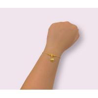 ราคา ข้อมือ กระดูกงู1สลึ่ง จี้หัวใจ หุ้มทองแท้100 ไม่ลอกดำ แถมตะขอ5ตัว (20565907141)