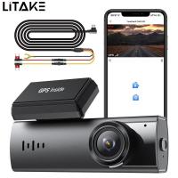 ราคา Dash Cam Front Rear Camera 2K 1K WiFi GPS Driving Recorder Dashboard Camera Parking Monitor WDR Car Dashcam (20868747127)