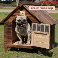 ราคา PetParadise th บ้านสัตว์เลี้ยง บ้านสำหรับสุนัข โรงเลี้ยงสุนัข ขนาดใหญ่ ทนทานต่อสภาพอากาศ กันแดด ทำความสะอาดง่าย (21173089058)