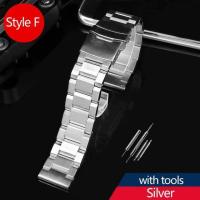 ราคา 18mm 20mm 22mm 24mm Stainless Steel Watchband For Casio EDIFICE EFV 540 EFV 500 BEM501 EFS S510 EFB 650 ECB900 Watch Belt Strap (17411231514)