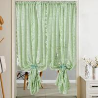 ราคา ECOOL ม่านประตูแบบฝ้ายลาซเบอร์สไตล์ฝรั่งที่หรูหราสำหรับหน้าต่างห้องนอนห้องนั่งเล่นและระเบียง ติดตั้งง่ายๆ ไม่ต้องเจาะรู (20604086977)