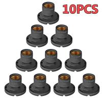 ราคา 10pcs E27 Lamp Holder Vintage Edison Lamp Holder Screw Bulb Base Retro Lampholders Fixture E27 Socket Holder Adapter cartridges (11226759780)