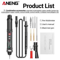 ราคา Aneng ปากกา A3009มัลติมิเตอร์ เครื่องทดสอบปากกาบันทึกเสียงอัจฉริยะมัลติมิเตอร์ดิจิตอล DC AC เครื่องทดสอบสายแรงดันไฟฟ้า (21170657196)