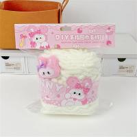 ราคา Sanhez ด้ายถักไหมพรมแบบสวมนิ้วผ้าพันคอนิ้วการ์ตูน Sanrio Kuromi Melody ผ้าพันคอถักแฮนด์เมดไหมพรม (21047613028)