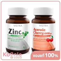 ราคา Vistra Set 2 Items Gotu Kola Extract 30 Capsules Zinc 15mg 45 Capsules (20869884872)