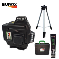 ราคา EUROX เลเซอร์ระดับ16เส้น แสงเขียว รุ่น GL 16NSK พร้อมขาตั้ง แบต สายชาร์จ เครื่องมือช่าง รับประกัน (20562877240)
