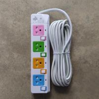 ราคา ปลั๊กพ่วงมีกราวด์ USB 3ตา 3เมตร 5เมตร 10เมตร มาตรฐาน มอก 2432 2555 (14671543431)