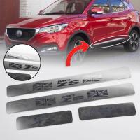 ราคา ชายบันได กันรอยชายบันได สคัพเพลท สแตนเลส รุ่น MG ZS ปี 2017 2020 ลายธงชาติ อังกฤษ สีโครเมี่ยม 4 ชิ้น (12258725683)