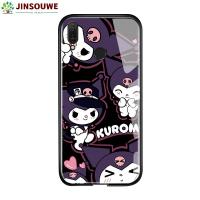 ราคา Jinsouwe เคสโทรศัพท์เคสสำหรับหัวเหว่ย Y9 Y92019 2019สำหรับเด็กหญิงเด็กชายการ์ตูน Koulomi My Melody ปลอกกระจกเทมเปอร์ (20955934786)