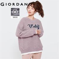 ราคา Giordanoผู้หญิง เสื้อสเวตเตอร์คอกลมปักลายเท็ดดี้ปลอมสองชิ้น Free Shipping 18322921 (16260728301)