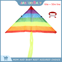ราคา JiaShuo Baby Toy Rainbow Kite กับ50M Kite line outdoor Kites เด็กของเล่นเด็กของขวัญสวนของเล่น (20801447022)
