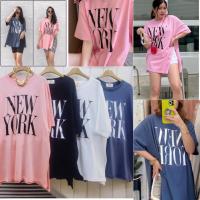 ราคา เสื้อยืดทรงoversize ผ่าข้างStyleเกาหลี ใส่เป็นเดรสได้ ใส่แล้วได้ลุคดูชิคดูแพงมาก เนื้อผ้าใส่สบายพริ้วๆ ตัวนี้แนะนำ ต้องมีจ้าาาา Oversize อก56 ยาว29 180 (17159921513)