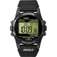 ราคา Timex Mens T5K463 Expedition Atlantis 40mm Black Resin Strap Watch (20205053378)