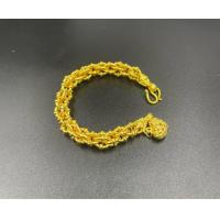 ราคา สร้อยข้อมือทอง3บาท ลายเกลียวห้อยจี้หัวใจฉลุ สินค้างานไทย สวยใช้ ทนทาน (20410629558)