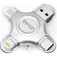 ราคา iDiskk Certified by Apple 256GB Photo Stick for iPhone USB C iPad Pro Android Samsung Flash Drive for iPhone 12 12 pro 12 mini 11 11 Pro SE 6 7 8 XR X XS MAXiPad pro External Storage for PCMacBook 256