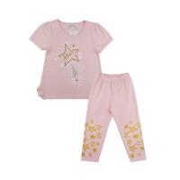 ราคา Chelsee Set เสื้อยืดคอกลม กางเกงเลคกิ้ง เด็กผู้หญิง รุ่น 237878 237886 ลายดาว อายุ 2 10ปี ผ้า 100 Cotton เสื้อผ้าเด็กโต (19094889037)