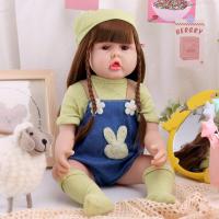 ราคา แฟนตัวยง ของขวัญวันเกิดของเล่นเด็กผู้หญิงจำลองขนาดใหญ่60Cm ตุ๊กตารีสตาร์ทตุ๊กตายางนิ่ม (20049809693)