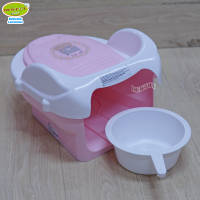 ราคา NANNY แนนนี่ กระโถนเด็กแบบชักโครก BABA (11047695722)