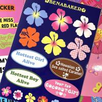 ราคา Benabaker Sticker and Postcard สติ๊กเกอร์ตกแต่ง สติ๊กเกอร์name tag โปสการ์ด (21265211018)