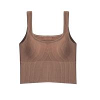 ราคา MABOLA บราเลตต์ยกทรงโยคะไร้ตะเข็บสำหรับผู้หญิงยกทรงออกกำลังกายเสื้อกีฬาสำหรับเด็กผู้หญิงยกทรงไร้สายสำหรับผู้หญิงสายรัดรูปตัวยูเสื้อครอปท็อปชุดชั้นในสตรีสปอร์ตบรา (21126703720)