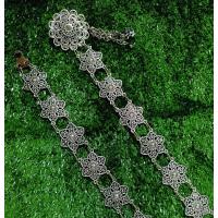 ราคา เข็มขัดทองเงินรมดำ (20537394000)