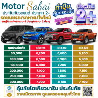 ราคา ประกันภัยรถยนต์ 2 รถตู้โดยสารส่วนบุคคล รถเก๋ง กระบะ 4 ประตู และ กระบะ 2 ประตู ซ่อมเขาซ่อมเรา และรถหายไฟไหม้ เบี้ยเริ่มต้นเพียง 6200 บาท (17157258006)