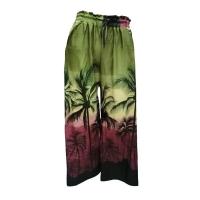 ราคา กางเกงลายผ้าถุง กางเกงลายผ้าซิ่น กางเกงขา8ส่วน (15923747198)