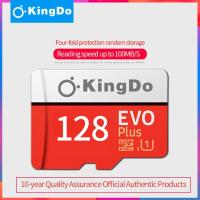 ราคา Kingdo MicroSD card 128GB เมมโมรี่การ์ด ไมโครเอสดี การ์ด ssd Micro SD Card memory Card MicroSD EVO Plus Class10 U3 128GB Smartphone Tablet Camera การ์ดหน่วยความจำการ์ด Đồng hồ LED miễn phí (4790124413