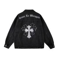 ราคา แจ็กเก็ตยีนส์ปักตัวอักษรสำหรับผู้ชายเสื้อโค้ทลำลองสำหรับยีนส์หลวมสีดำเสื้อวินเทจแนวสตรีทสูงแฟชั่นของผู้ชายสีฟ้าอ่อนสำหรับผู้ชายเสื้อกล้ามทันสมัยผู้ชาย (21188397752)