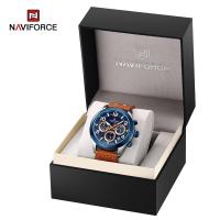 ราคา NAVIFORCE นาฬิกาข้อมือระบบแสงอาทิตย์สำหรับกันน้ำผู้ชาย Eco นาฬิกาสปอร์ตแก้วแซฟไฟร์พร้อมกล่องของแท้5 Atm ของขวัญกันน้ำ 1006 (21102855330)