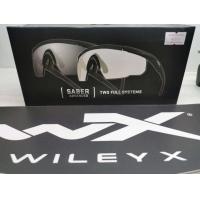 ราคา แว่นตา Wiley X Saber Advanced Matte Black แว่น Safety Tactical ทรง eyeshields เฟรมสีดำ by Jeep Camping (19777277239)
