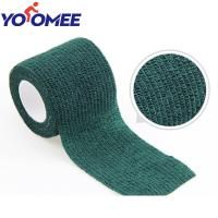 ราคา Yoomee ผ้าพันแผลผ้าก๊อซ1ม้วนขนาด2 5 5 7นิ้วแบบมีกาวในตัวผ้าพันแผลยางยืดระบายอากาศได้สำหรับใส่เล่นกีฬา (21209673045)