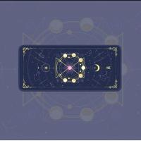 ราคา Kawaii Sun Moon Mouse Pad ไพ่ทาโรต์อุปกรณ์เกม พรมน่ารัก Laptot Player สีม่วงชมพูเมจิกคีย์บอร์ดเมาส์ขนาดใหญ่ MouseMat (18678166989)