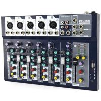 ราคา คอนโซลมิกซ์เสียง7ทิศทางการ์ดเสียง USB บลูทูธอุปกรณ์เครื่องผสมเสียงโปรสำหรับผู้บริโภควิดีโอดิจิตอลแบบพกพามืออาชีพ (18505199457)