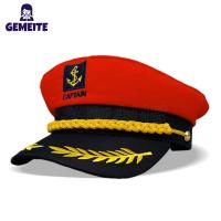 ราคา GEMEITE หมวกทหารเรือยอชท์หมวกนาวิกโยธินหมวกเรือสกิปเปอร์เรือกัปตันกะลาสีปรับได้ลำลองสำหรับผู้ชายผู้หญิง (20008454532)