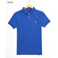 ราคา Ready Stock Ralph Lauren Polo Men Pure Color Polo Shirts Business Casual T shirts Men Fashion Shirts Mens Short sleeve Slim Casual Shirt (19720304932)