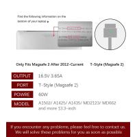 ราคา เครื่องชาร์จแล็ปท็อปรุ่นปรับปรุงสำหรับ MacBook Air proType C PD 45W 60W 85W Ac Power Adapter Replacement (15630346415)