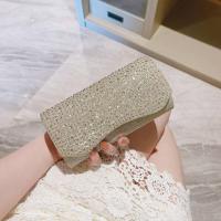 ราคา Dinner diamond encrusted small bag banquet clutch bag chain Korean style versatile fashion crossbody bag KTV womens bag party bag JYUE (20561382941)