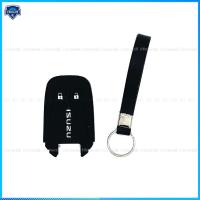 ราคา ปลอกกุญแจซิลิโคนสำหรับ ISUZU MU X พร้อมพวงกุญแจซิลิโคน (14219196976)