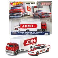ราคา โมเดลรถเหล็ก Hot wheels TEAM TRANSPORT 8 ลิขสิทธิ์แท้100 NISSAN SKYLINE HT 2000GT X SAKURA SPRINTER JDM (20063988030)